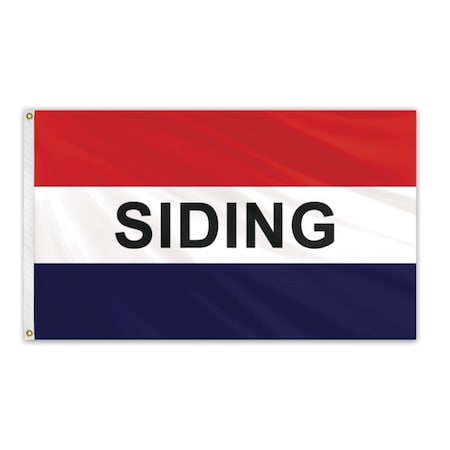 Global Flags Unlimited Siding Message Flag 3'x5' Standard Flag 204912